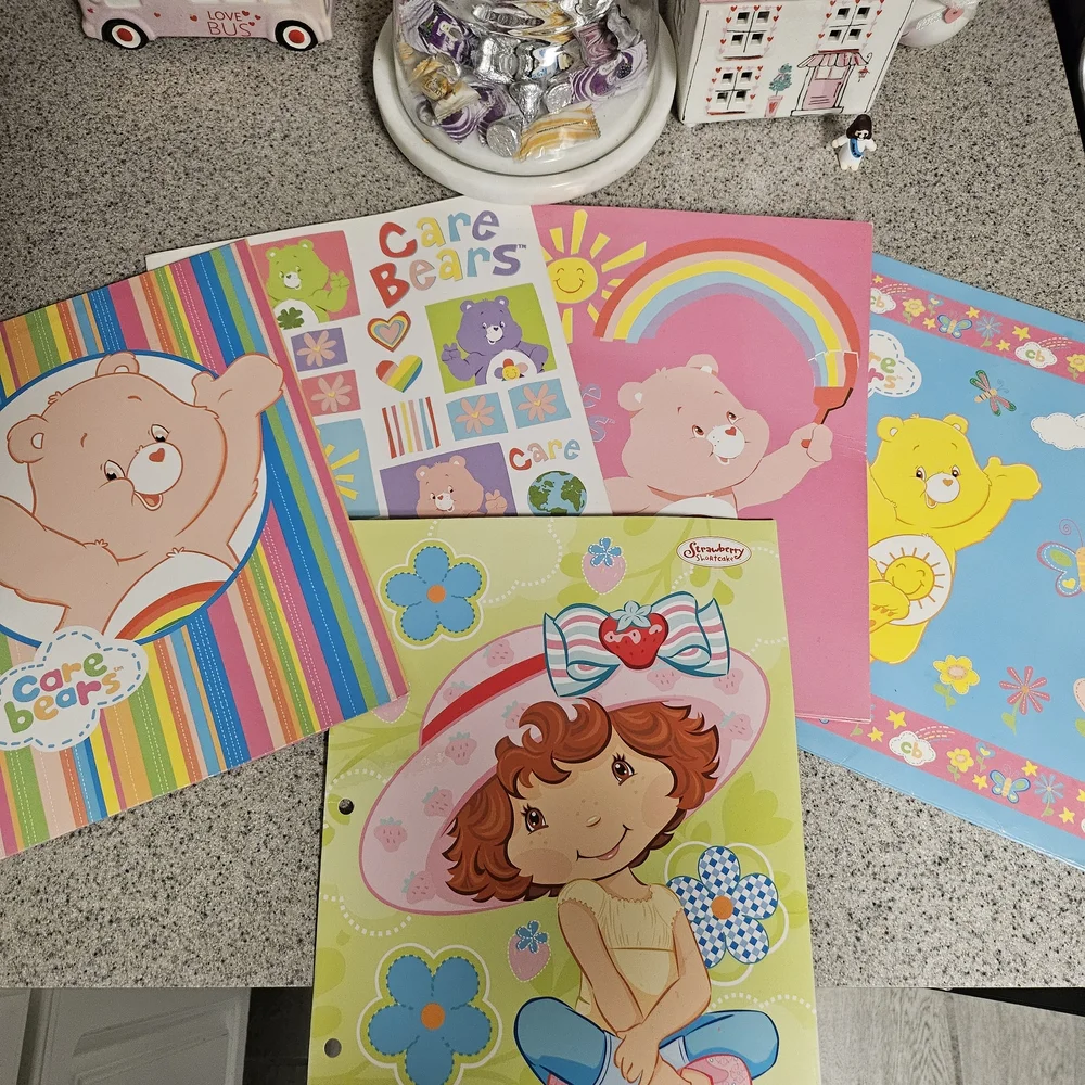 Care Bears & Strawberry - Bright Pastel Characters